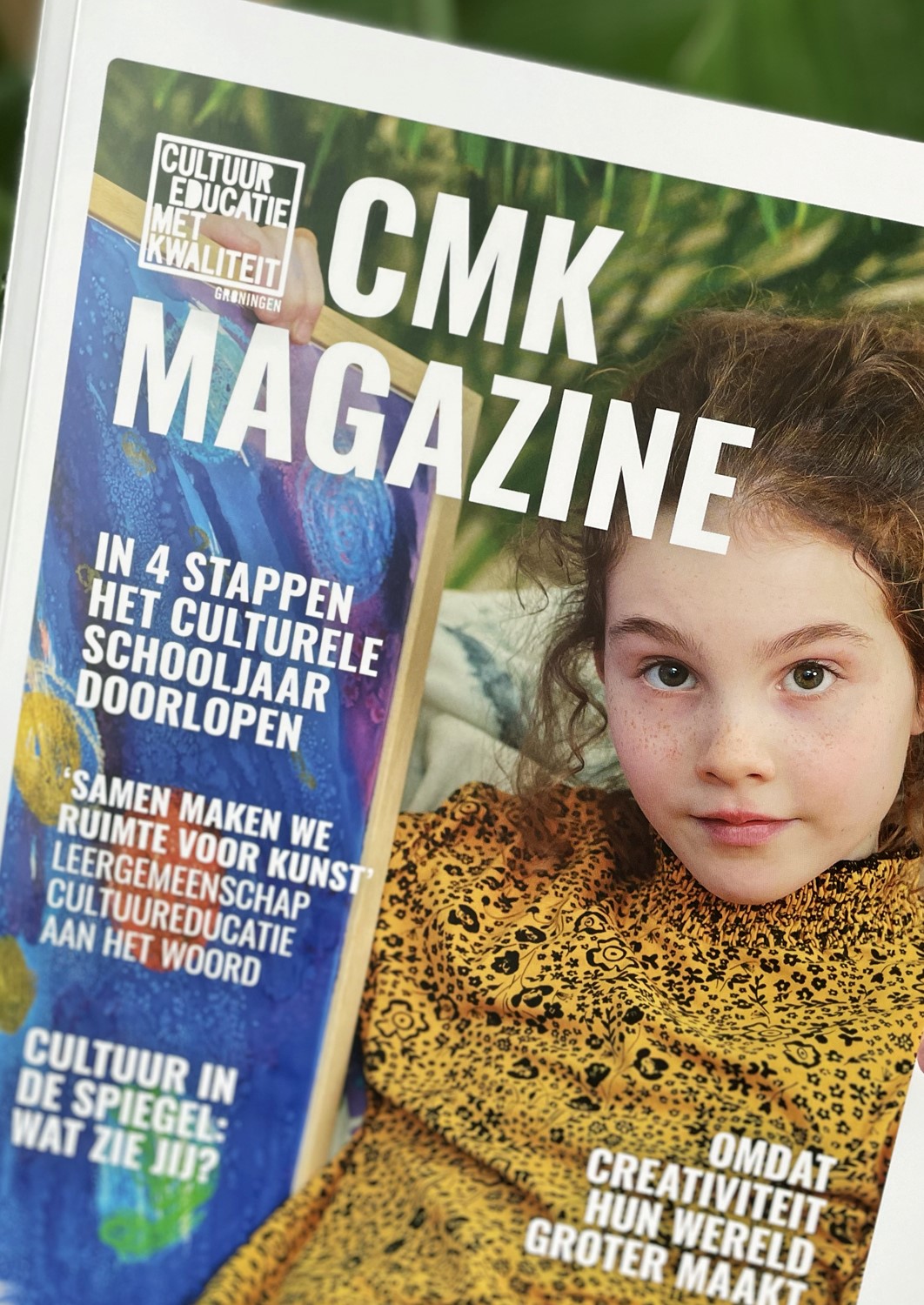 Magazine kunst en cultuur laten maken - tekst, redactie en ontwerp